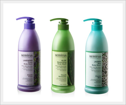 Hemirus Body Wash(Jasmine, Lavender, Aloe) Made in Korea